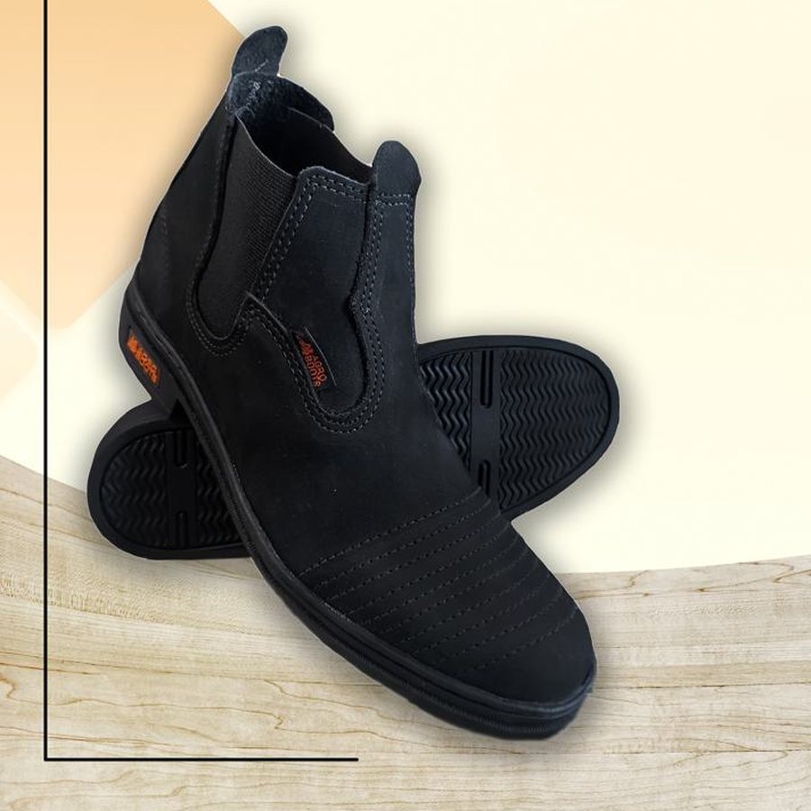 Botina preta Agro Boots referência 11