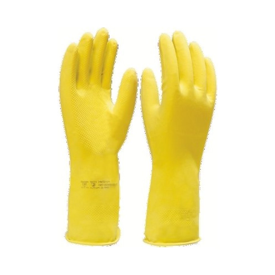 Luva de látex amarela da linha IMBAT